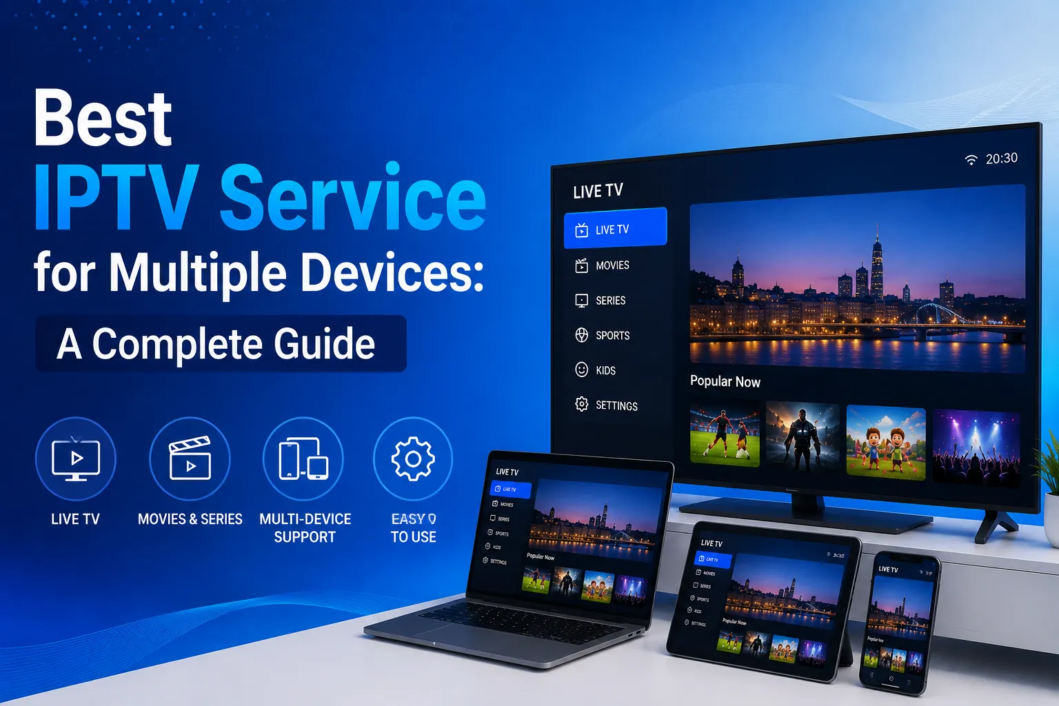 Best IPTV Service Multiple Devices