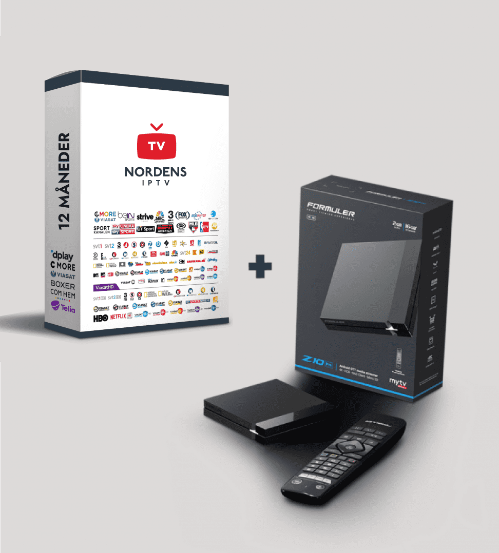 Formuler Z11 Pro + 12 Måneder